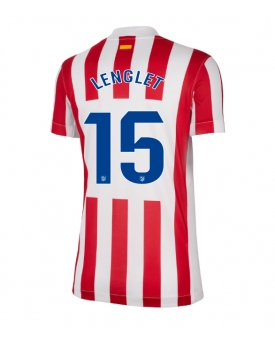 Billige Fotballdrakt Atletico Madrid Clement Lenglet #15 Replika Hjemmedrakt Dame 2025-26 Kortermet Billige Fotballdrakt Atletico Madrid Clement Lenglet #15 Replika Hjemmedrakt Dame 2025-26 Kortermet